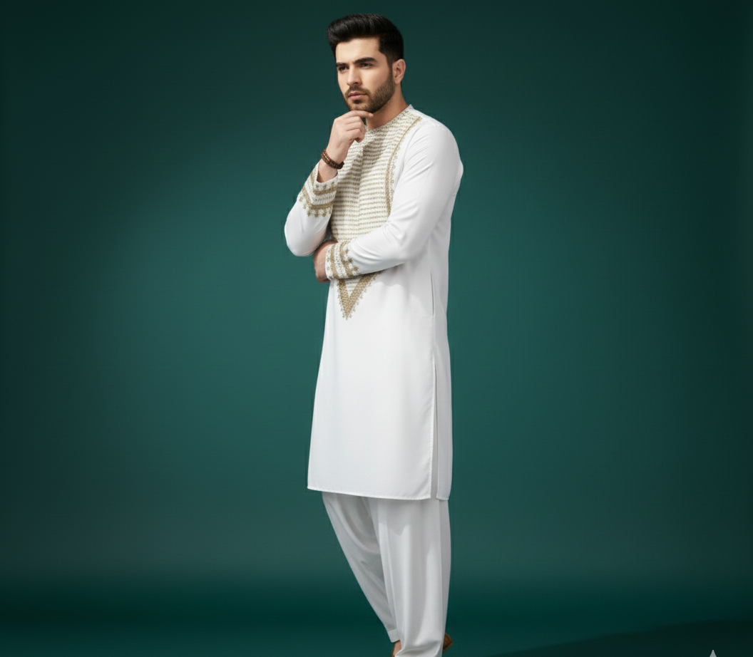 Premium Embroidered Shalwar Kameez