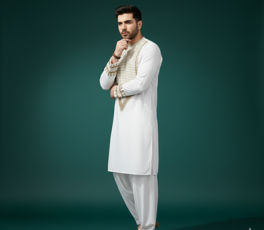 Premium Embroidered Shalwar Kameez