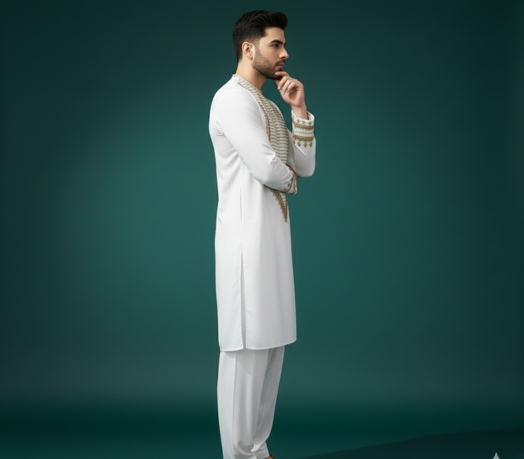Premium Embroidered Shalwar Kameez