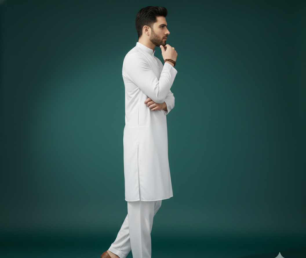 The Essential White Shalwar Kameez